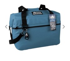 BISON MARLIN BLUE COOLER / USA MADE !!! 24can SoftPak Bison Cooler!!