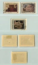 Russia USSR 1950 SC  1435-1437 used . rt7454