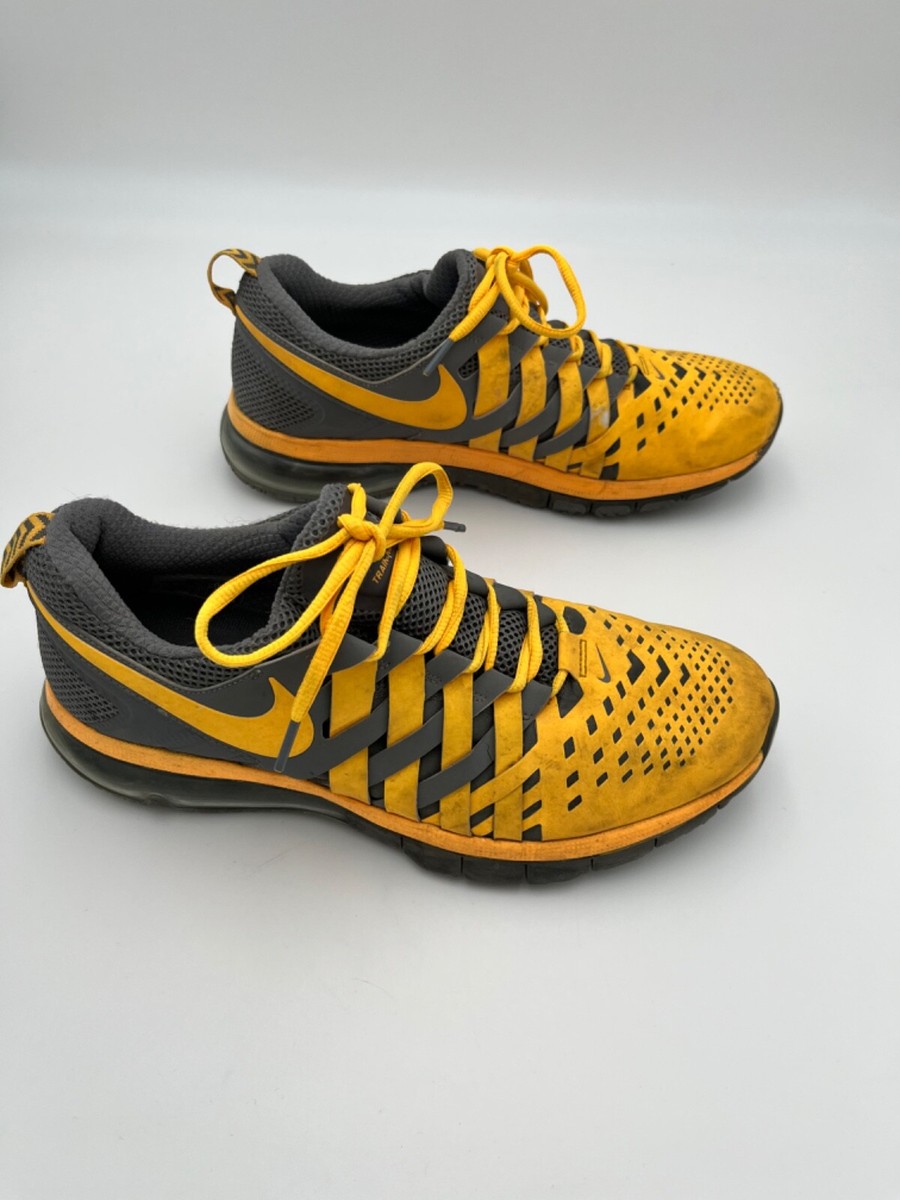 Nike Mens Fingertrap Max Training Shoes Orange And Grey Mens  display picture 1