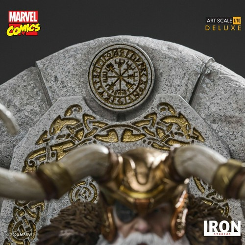 Iron Studios Odin Deluxe Art Scale 1/10 - Marvel Comics Series 6 Statue - Picture 6 of 11