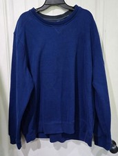 Arrow Royal Blue Men's Sweater Pull Over Size XXL- EUC