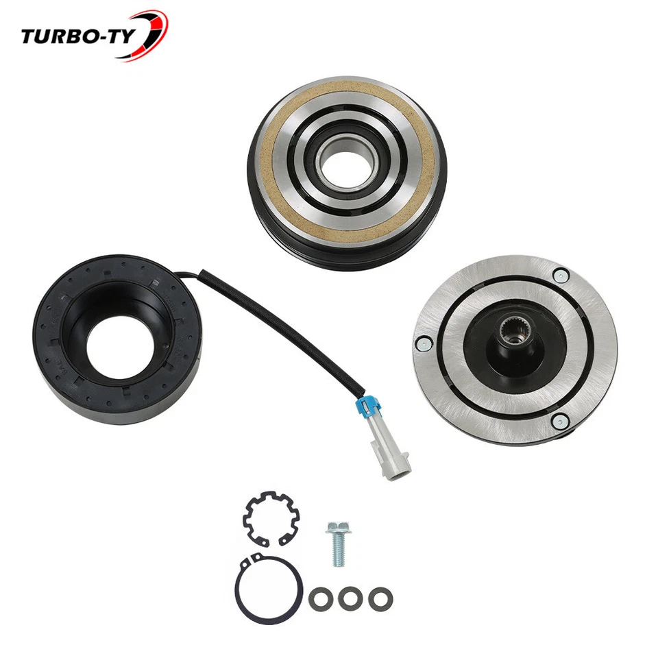 Kit de embrague compresor de aire acondicionado polea bobina 00-13 para Chevrolet Silverado 1500 Classic Foto 2 de 4