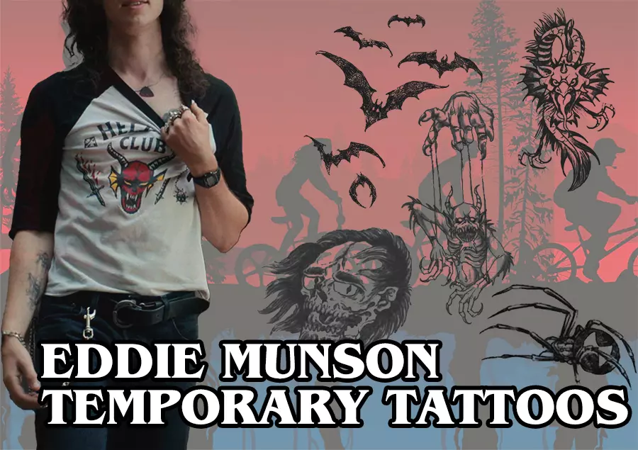 Stranger Things Here is What Eddies Tattoos Really Mean