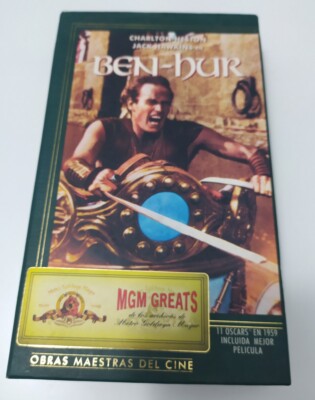 BEN HUR  PELICULA VHS EDICION ESPECIAL