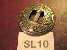 TRINITY CONCHOS ROUND SL10 Solid Nickel S VINTAGE High Quality USA Leather Craft