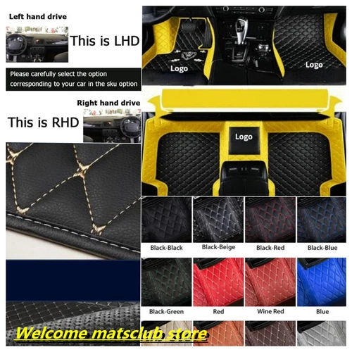 For Infiniti All Models Car Floor Mats Auto Carpets Waterproof Pad Luxury Custom - Bild 11 von 37