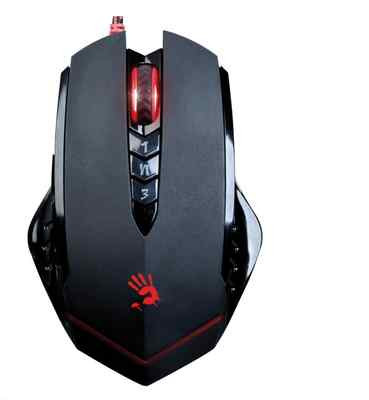 WENTRONIC 90557 GAMING MAUS V8M WT BLODY MIT 7 TASTEN UND SCROLLRAD