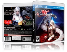 Drakengard 3 - Replacement PS3 Cover and Case. NO GAME!!