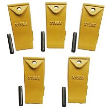 5 - X156S X156 Short Dirt Teeth Bucket Tooth with P156 Roll Pins Free Shipping