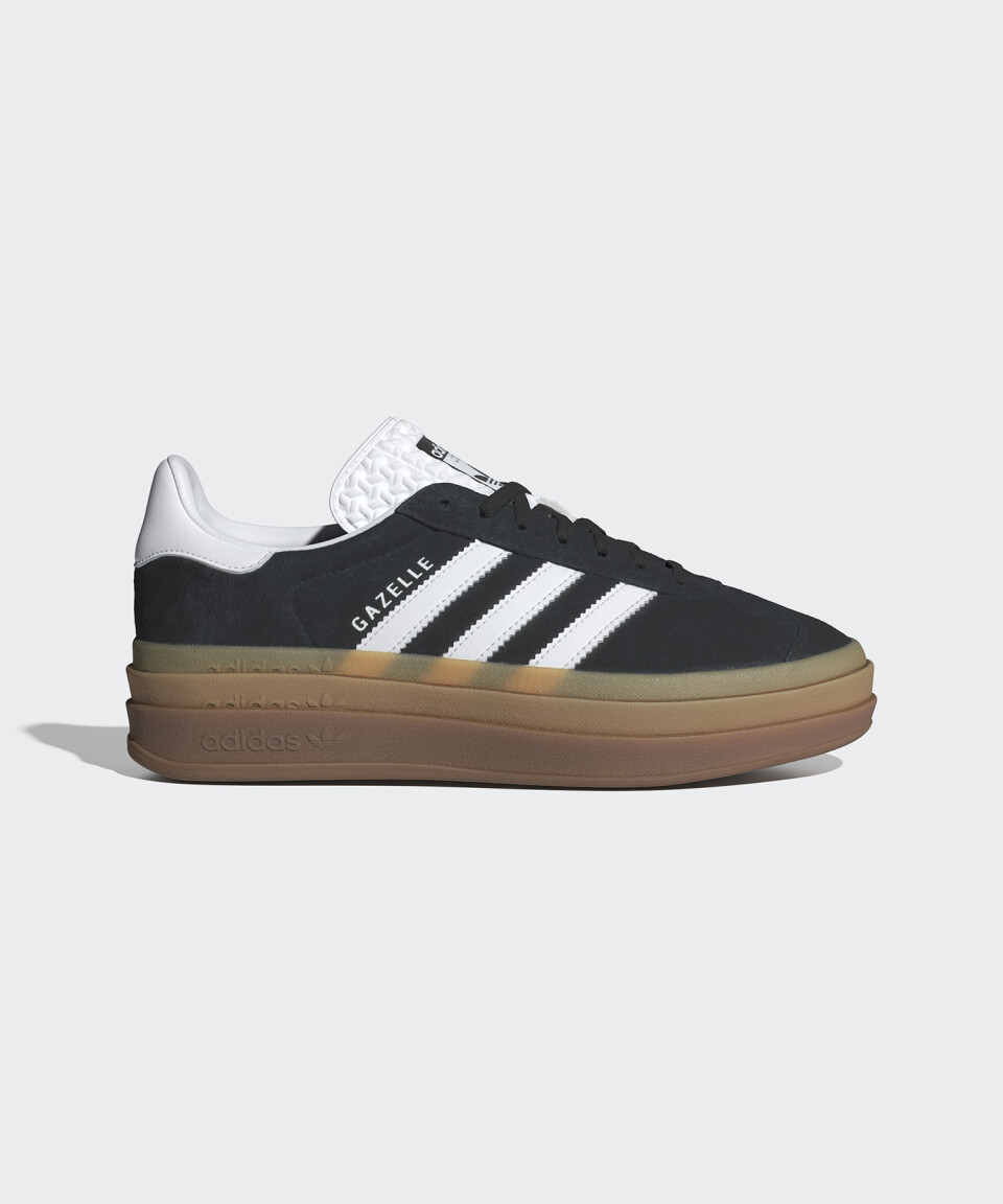 Adidas Gazelle Bold W - Черный / IE0876 / Женские кроссовки-ботильоны в срочном порядке