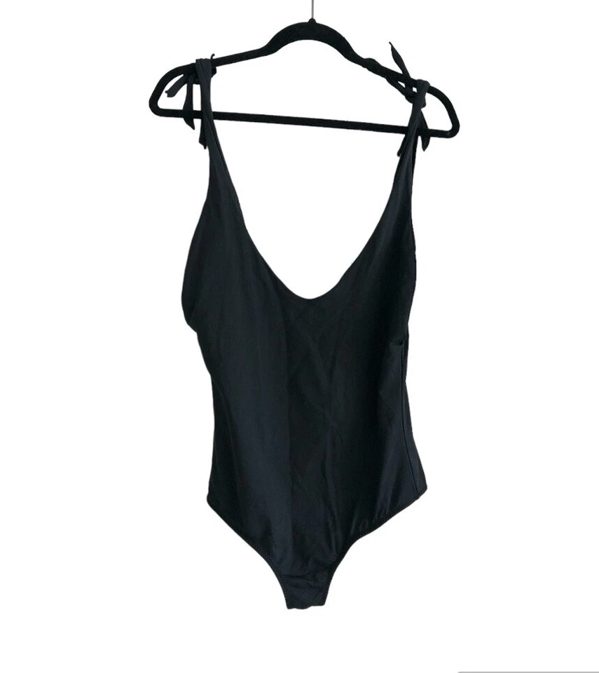 Malia Mills Jaemi One Piece Maillot Bathing Suit in Black sz 12 - Image 4 of 4