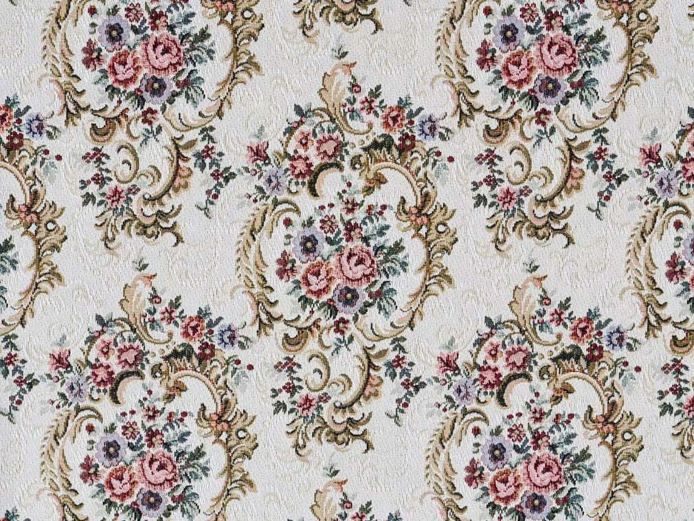 Floral tapestry fabric sales