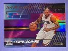 2020-21 Panini Recon Kawhi Leonard Maneuvers Card Purple /49 Clippers