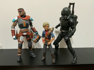 Star Wars Black Series Bad Batch Omega Hunter Mercenary Crosshair Action Figures