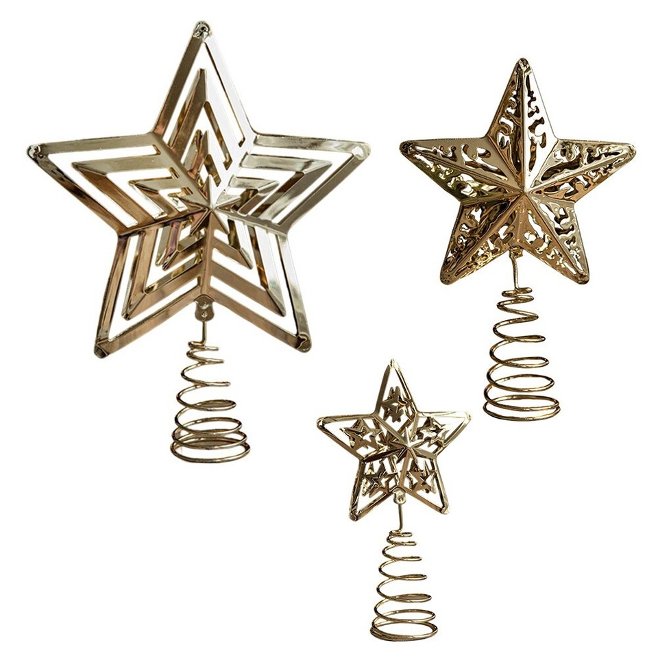 Christmas Tree Top Star Strong Christmas Ambiance Charming Design DIY