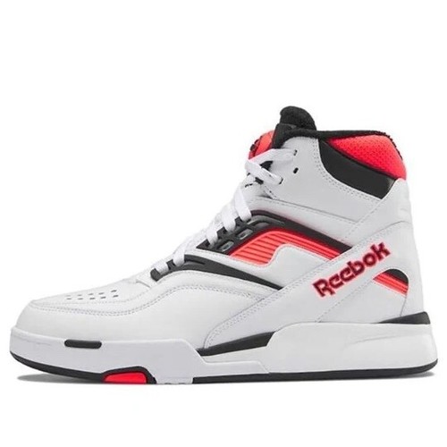 Men Reebok Pump Twilight Zone Basketball Shoes Size 9 White Black Red HQ8802