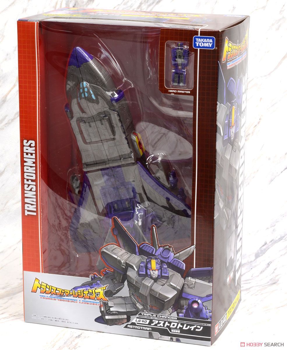 LG-40輸送参謀　アストロトレイン　トランスフォーマー　レジェンズ　LG-40 Takara TOMY Transformers Legends LG 40 Astrotrain Action