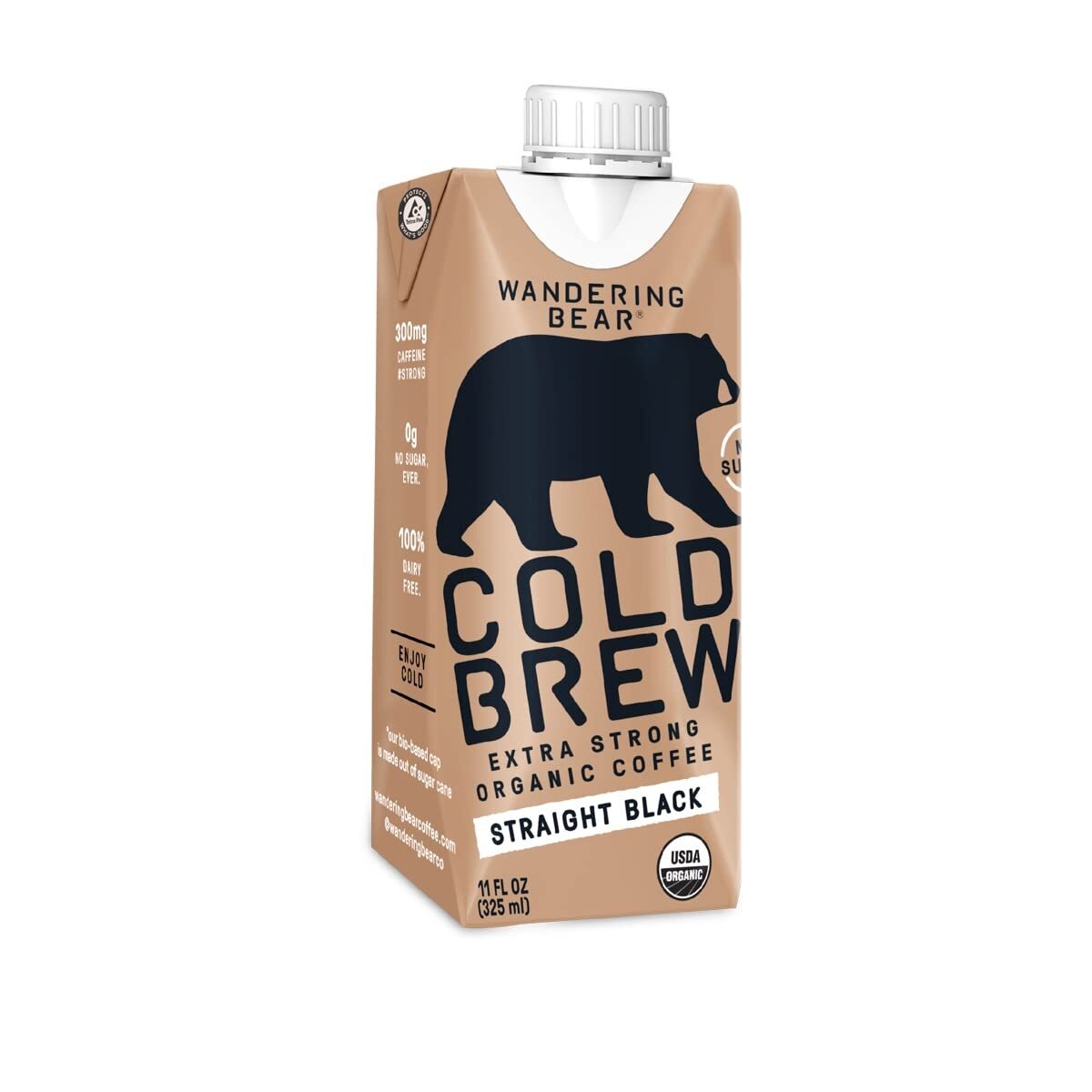 Кофе Wandering Bear Coffee on the Go черный 11 унций 3190₽