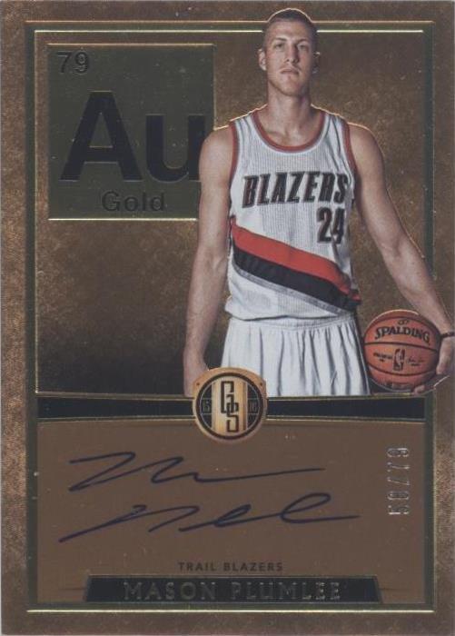 2015-16 Panini Gold Standard - Mason Plumlee #AU-MP - 1 of 2