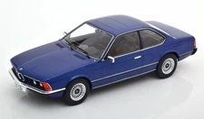 BMW 628 CSI E24 Coupe Blue Metal 1976 MCG 18164 1/18 Model Car Group