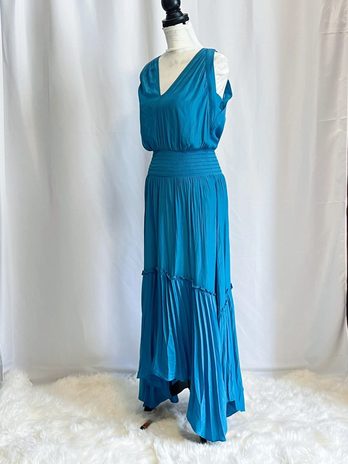 VALENTINO Maxi abito Ramy Brook Valentine Halter taglia XS