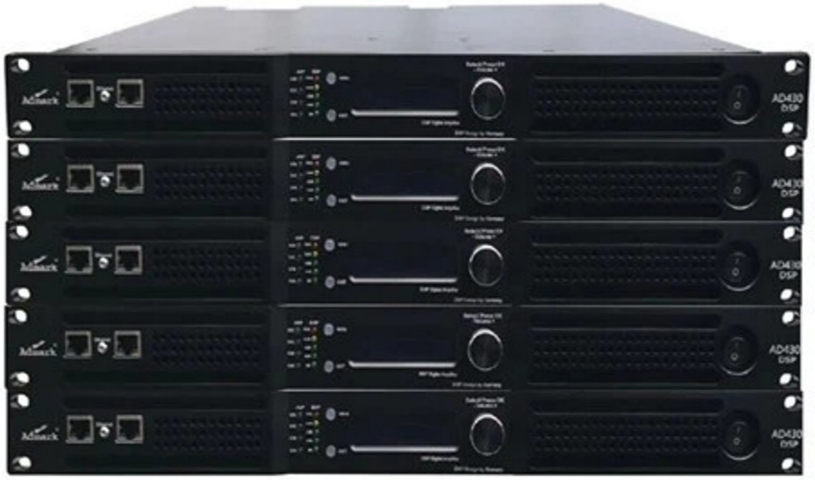 Admark AD30DSP 2-канальный 1-канальный усилитель мощности класса D для монтажа в стойку AD-30 DSP