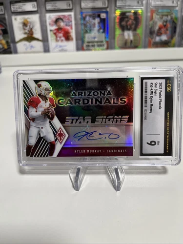 2021 Panini Phoenix Kyler Murray Auto Star Signs CSG 8 Auto 10 (CGC) Pop 1