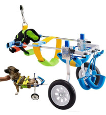 Adjustable Dog Wheelchair for Pet/Doggie Wheelchairs w/ Disabled Hind Rear Legs