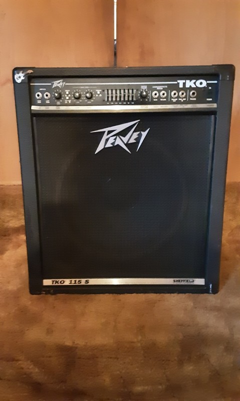 Peavey TKO-115S Bass Amplifier - Vintage 90s Amp w/ Sheffield Speaker