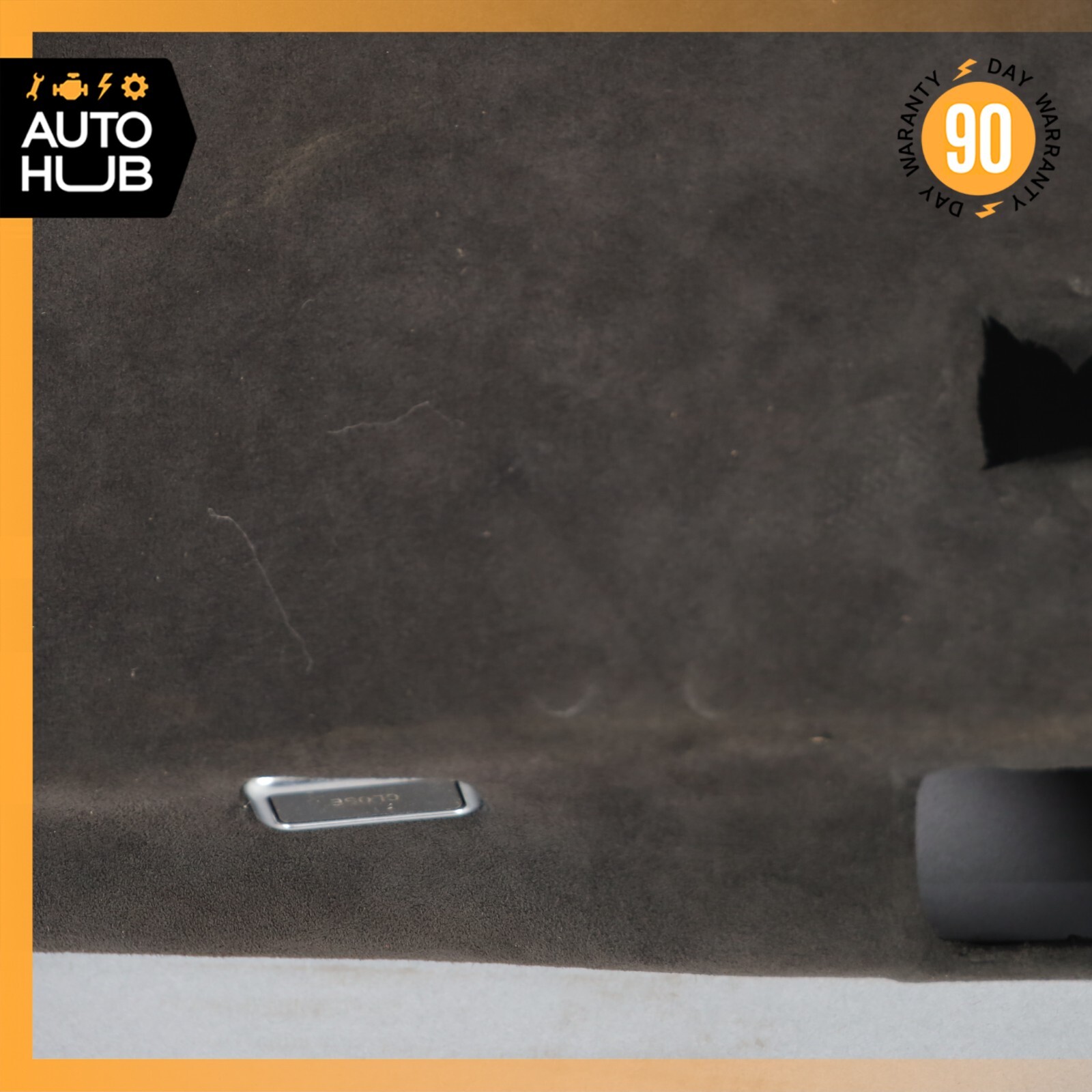 11-16 Ferrari FF F151 Rear Trunk Boot Lid Trim Cover Suede Black OEM 40k