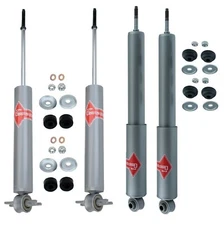 KYB Front and Rear Shock Absorbers Kit For Mercedes W116 W123 300D 240D 230