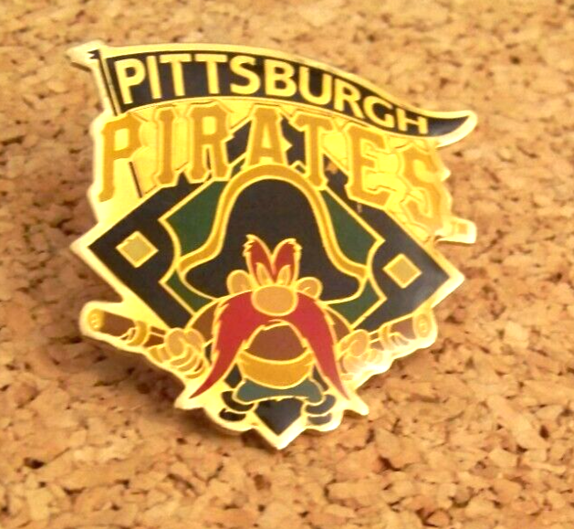 1992 Pittsburgh Pirates pin Yosemite Sam Looney Tunes MLB