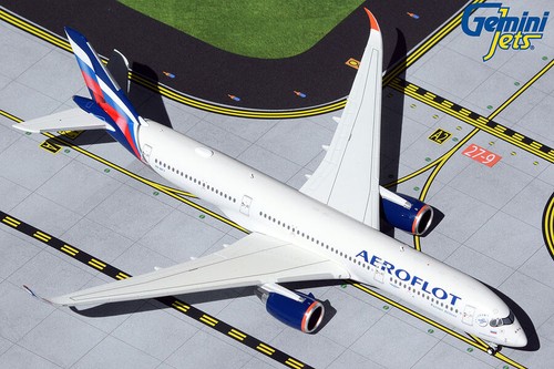 GEMINI JETS GJAFL1943 1/400 Airbus A350-900 Aeroflot Russian Airlines VQ-BFY - 第 1/1 張圖片
