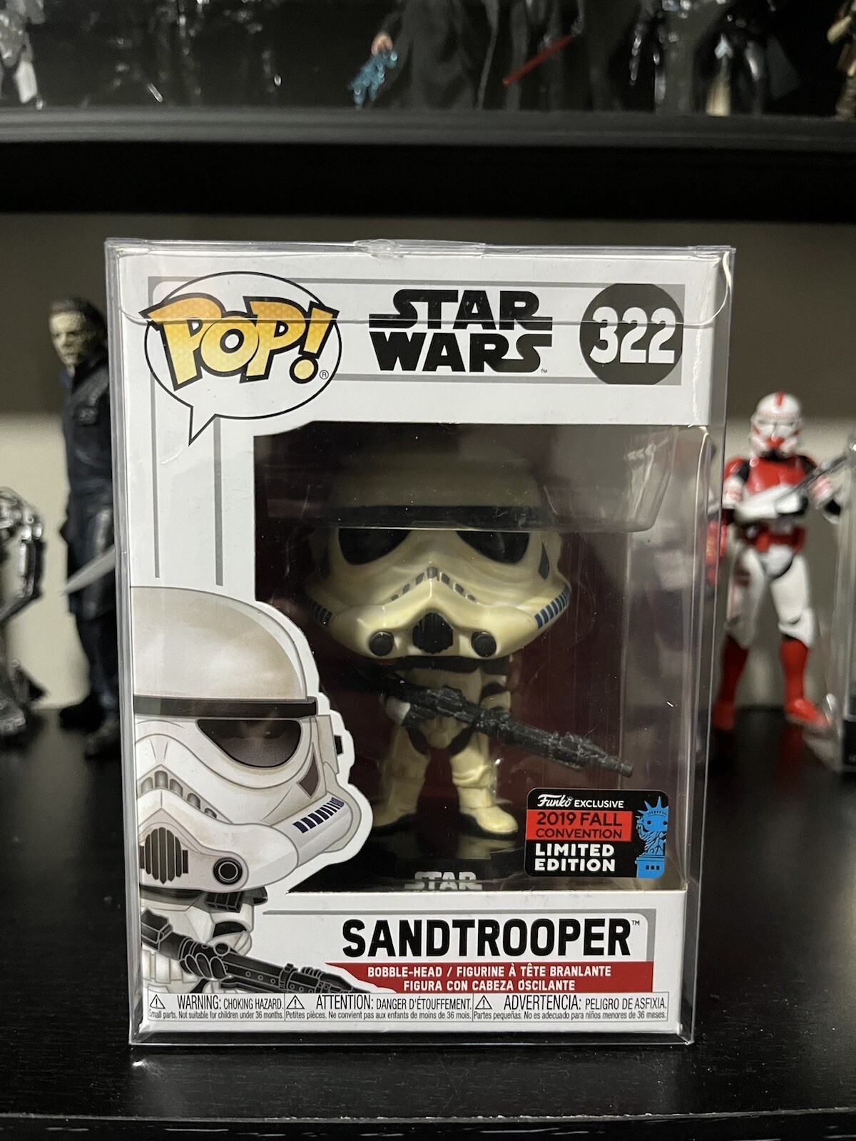 New Funko Pop! 322 Star Wars: Sandtrooper - Fall Convention Exclusive 2019 #322