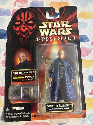 Hasbro Senator Palpatine With Senate Cam Droid Action Figure NEW CHIP