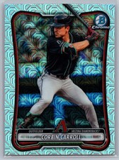Corbin Carroll Mojo Refractor 2026 Bowman #80 Diamondbacks