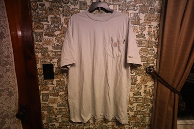 Carhartt FR Flame CAT 2 NFPA 2112 Grey Short Sleeve Force Tshirt Mens XL Tall
