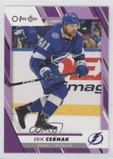2023-24 O-Pee-Chee Purple Border 48/49 Erik Cernak #326 0ol8