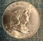 1960 D Franklin Half Dollar-DDO ON DATE