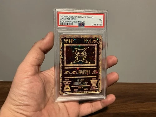 2000 POKEMON GAME MOVIE POKEMON 2000 MOVIE ANCIENT MEW PSA 7