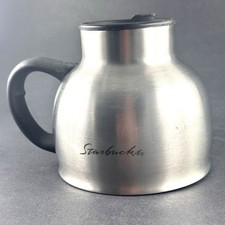 Tazza da caffè Starbucks Style 16 oz in acciaio inox termicamente isolata paffuta