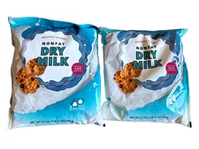 Nonfat Dry Milk Powder Instant 2 PACK 27oz Each Deseret Farms Makes 4 Gals 5/27