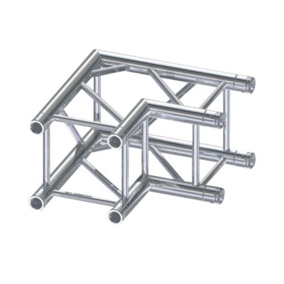 Global Truss F34, 90° Ecke, C21 4-Punkt