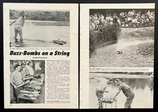 Seafair Trophy Race Tether Hydroplanes 1961 pictorial  Buzz-Bombs on a String  