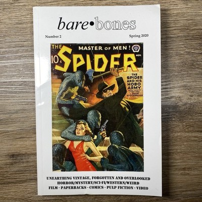 Bare Bones 2 Spring 2020 Richard Matheson David J Schow Sharpshooter The Spider 