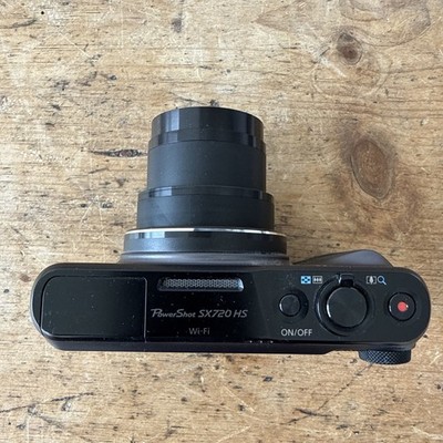 Canon PowerShot SX720 HS Black 40x Zoom 4K Video 64gb Memory Card