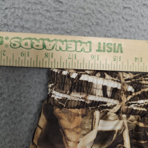DRAKE Waterfowl Pants Mens Large Waterproof Hunting Camo Realtree Max 4 - Picture 14 of 23