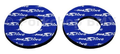 Schwinn Sting old school BMX bicycle foam grip donuts BLUE (officially licensed)