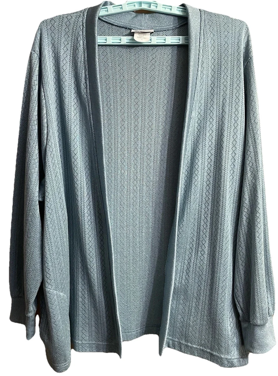 NWOT 90s Vintage Plus Size Black & Grey Geometric Pattern Oversized