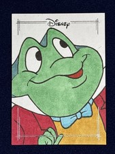 Marketplace image: MR. TOAD 1/1 SKETCH - 2026 TOPPS CHROME DISNEY CARD - BRANDON KLEIN BIG ARTIST!
